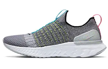 Nike React Phantom Run Flyknit 2 Blue Pink - 1