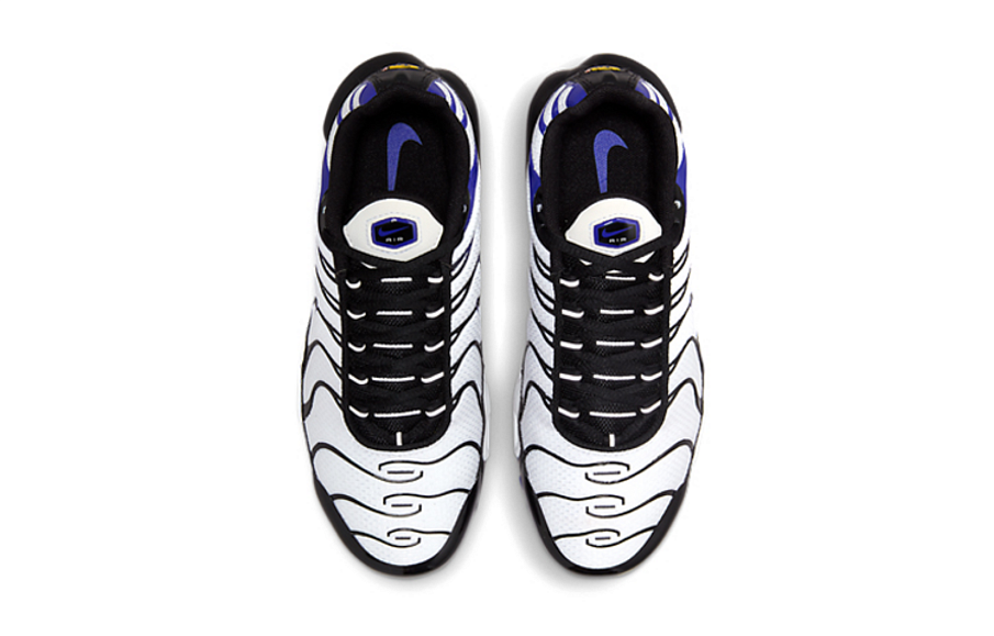 Фото № 4 с приближением к товару «‎Nike Air Max Plus (GS) Running Shoes BlackWhiteBlue»