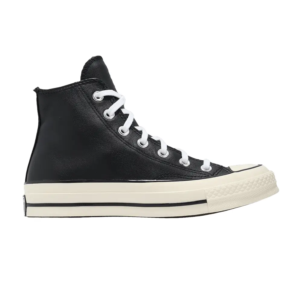 Converse Chuck 70 Leather High Black - 1
