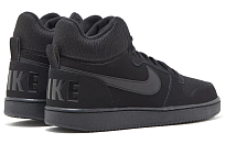 Фото № 3 с приближением к товару «‎Nike Court Borough Mid Black»