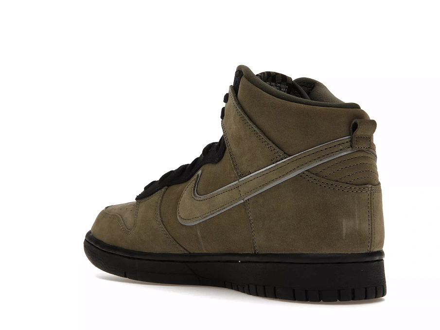 Фото № 5 с приближением к товару «‎Nike Dunk High Soulgoods Olive»