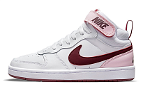 Фото № 1 с приближением к товару «‎Nike Court Borough Mid 2 Skate Shoes RedWhitePink»