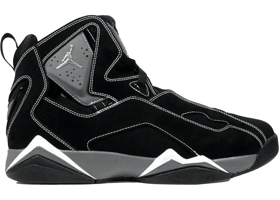 Фото № 1 с приближением к товару «‎Jordan True Flight Black Metallic Silver (2011)»