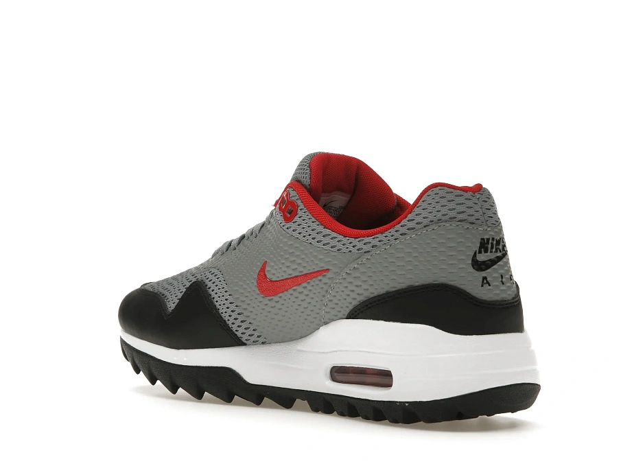 Фото № 6 с приближением к товару «‎Nike Air Max 1 Golf Particle Grey Red»