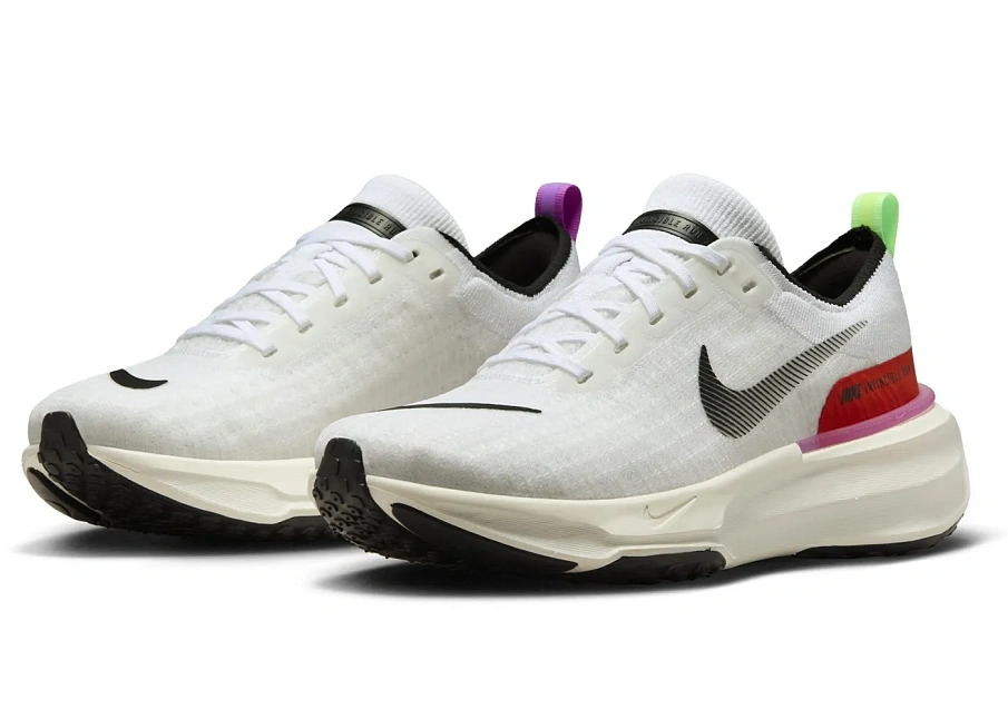Фото № 1 с приближением к товару «‎Nike Invincible Run 3 SE White Black Picante Red Lime Blast»