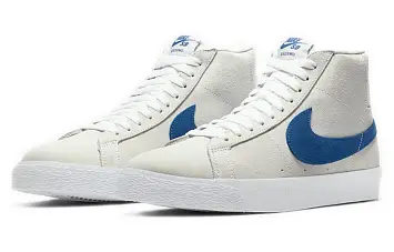 Nike SB Zoom Blazer Mid White Team Royal - 4