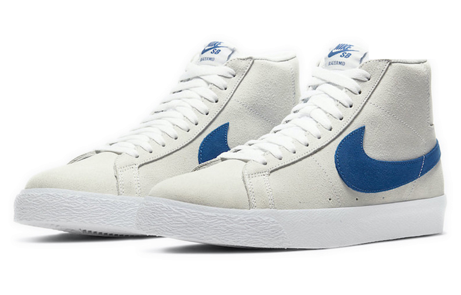 Фото № 3 с приближением к товару «‎Nike SB Zoom Blazer Mid White Team Royal»