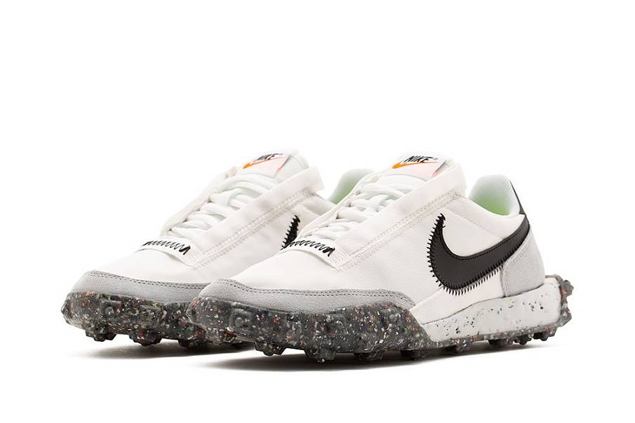 Фото № 3 с приближением к товару «‎Nike Wmns Waffle Racer Crater 'White Black'»