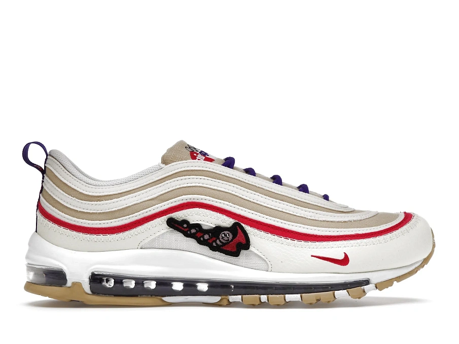 Фото № 1 с приближением к товару «‎Nike Air Max 97 Air Sprung Sail Pink Purple»