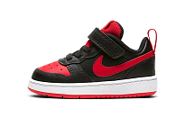 Фото № 1 с приближением к товару «‎Nike Court Borough Low 2 Td Skate Shoes BlackUniversity RedWhite»
