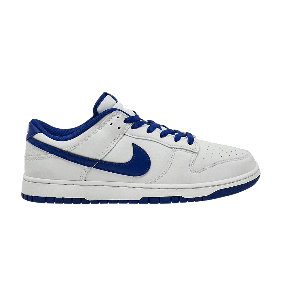 Фото № 1 с приближением к товару «‎Nike Dunk Low Retro Summit White Deep Royal Blue (HF5441-117)»