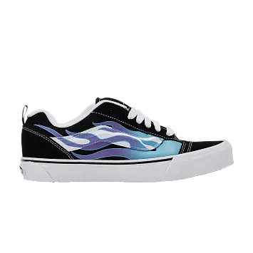 Vans Knu-Skool Black Blue Flame - 1