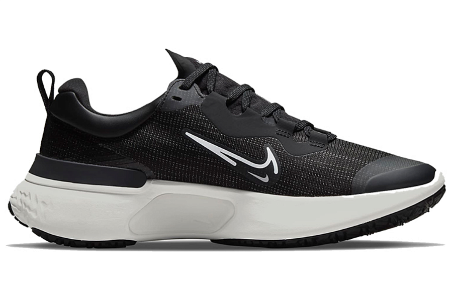 Фото № 2 с приближением к товару «‎Nike Wmns React Miler 2 Shield Low-Top Running Shoes Black»