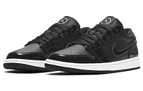 Фото № 3 с приближением к товару «‎Nike Air Jordan 1 Low SE ASW "Black And White" Patent Leather All Star BlackWhite»