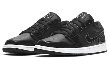 Nike Air Jordan 1 Low SE ASW "Black And White" Patent Leather All Star BlackWhite - 4