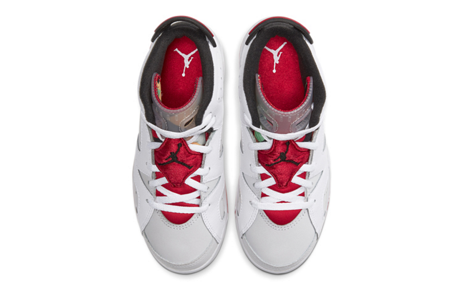Фото № 4 с приближением к товару «‎(BP) Air Jordan 6 Retro Neutral GreyWhiteRed»