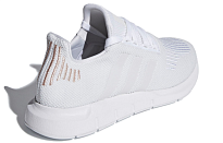 Фото № 4 с приближением к товару «‎adidas originals Women's Swift Run All White Shoes»