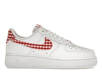 Фото № 1 с приближением к товару «‎Nike Air Force 1 Low 07 Essential White Mystic Red Gingham »