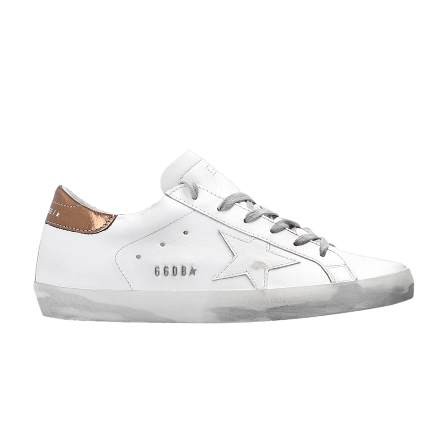 Фото № 1 с приближением к товару «‎Golden Goose Women's Superstar White Bronze»