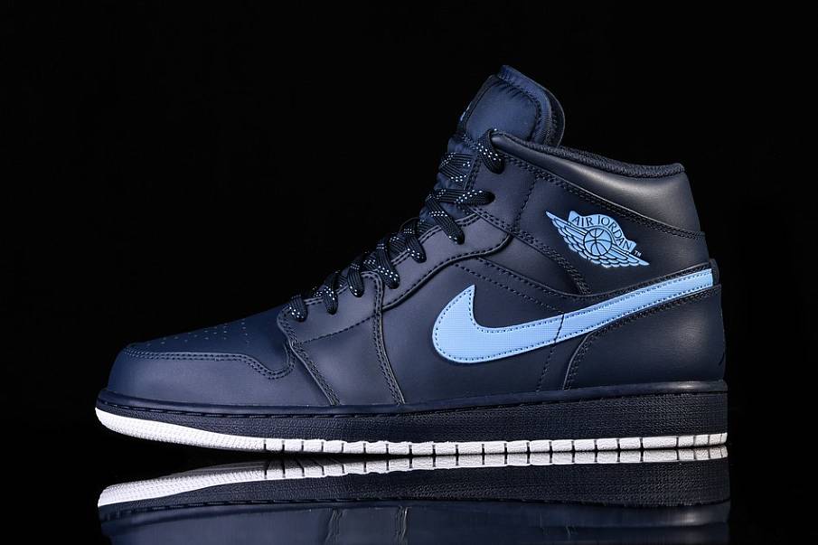 Фото № 2 с приближением к товару «‎Nike Air Jordan 1 Retro Obsidian »