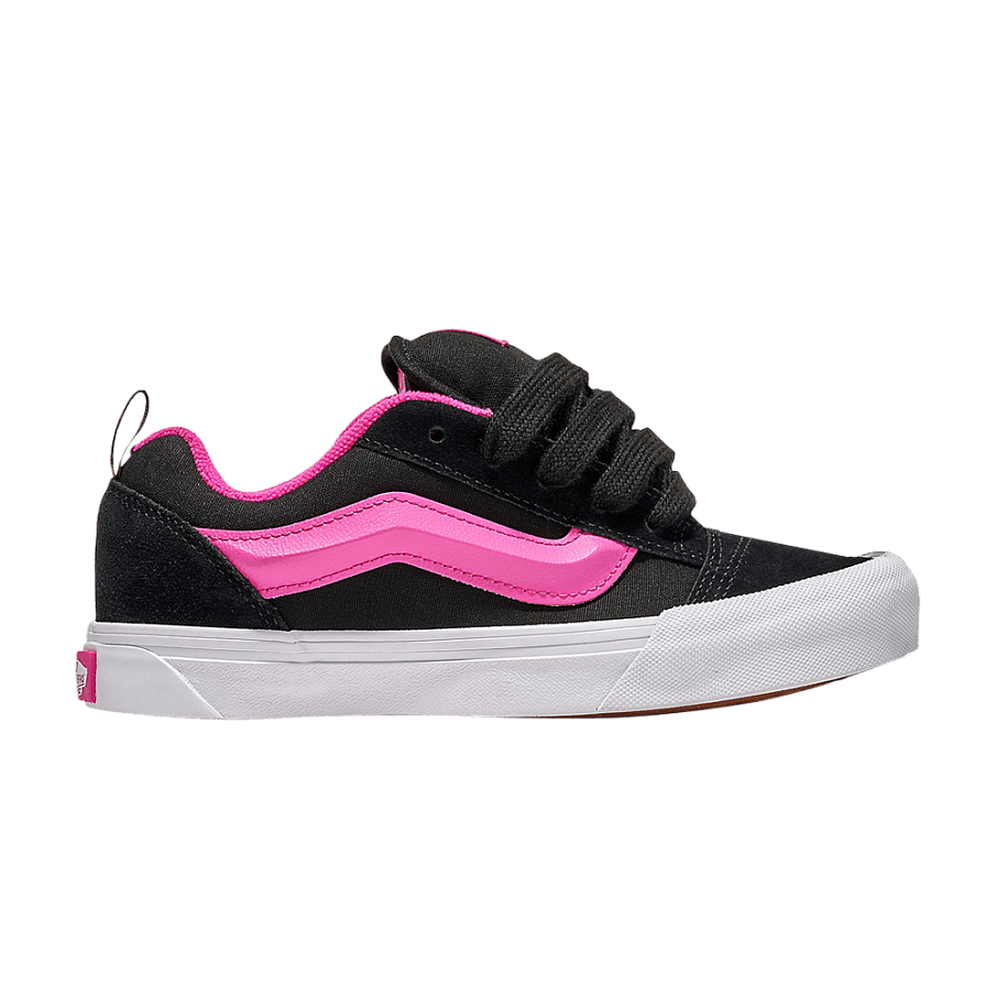 Фото № 1 с приближением к товару «‎Vans Knu-Skool Kids Black Pink»