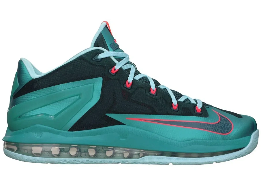 Фото № 1 с приближением к товару «‎Nike LeBron 11 Low Turbo Green»