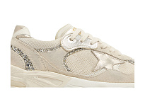 Фото № 3 с приближением к товару «‎Golden Goose Women's Dad-Star Seed Pearl Platinum Glitter»