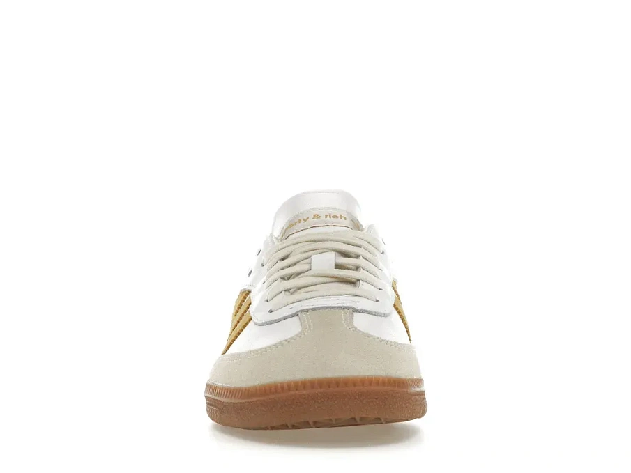 Фото № 2 с приближением к товару «‎adidas Samba Sporty & Rich White Bold Gold»