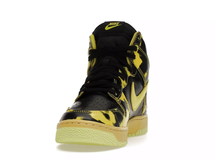 Фото № 4 с приближением к товару «‎Nike Dunk High 1985 SP Yellow Acid Wash»