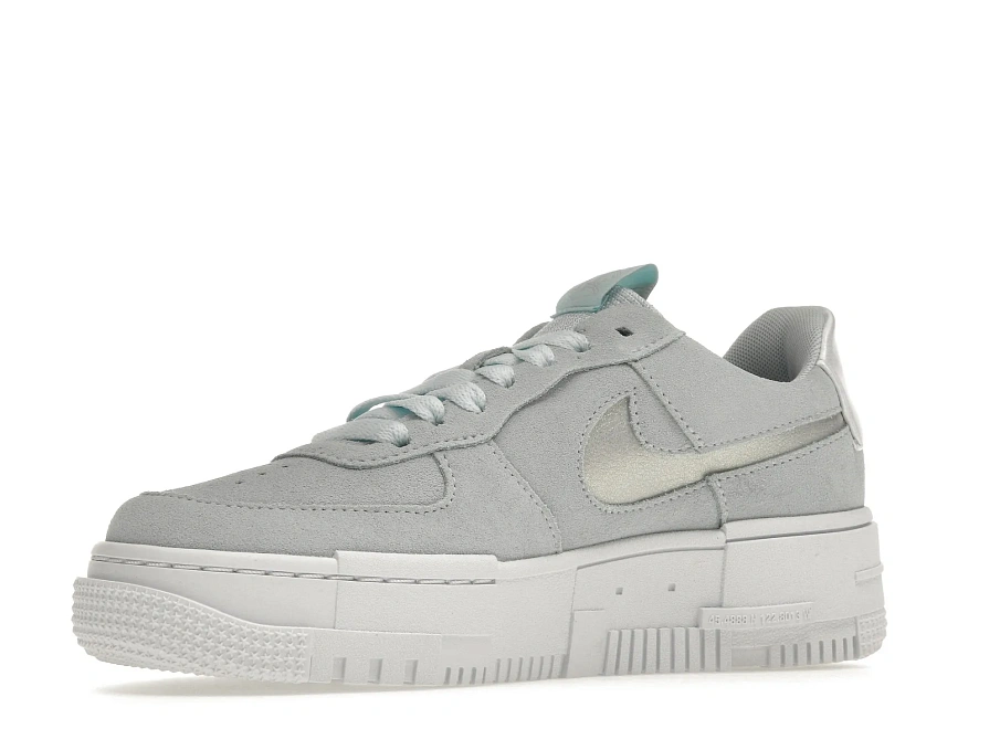 Фото № 2 с приближением к товару «‎Nike Air Force 1 Low PIxel Glacier Blue »