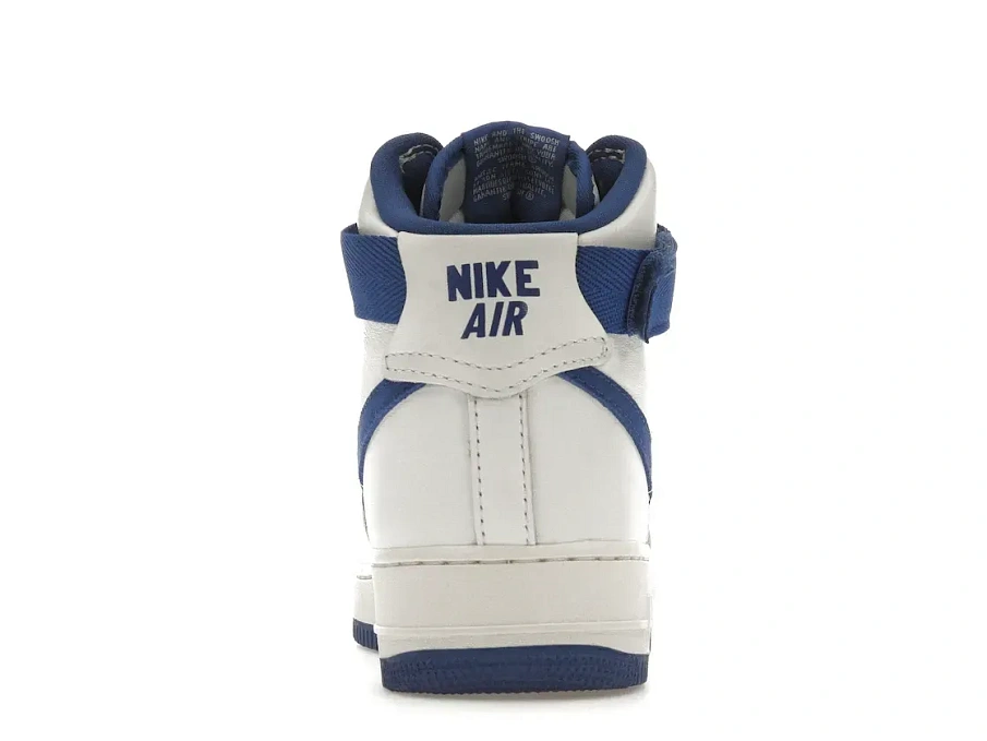Фото № 4 с приближением к товару «‎Nike Air Force 1 High White Game Royal»