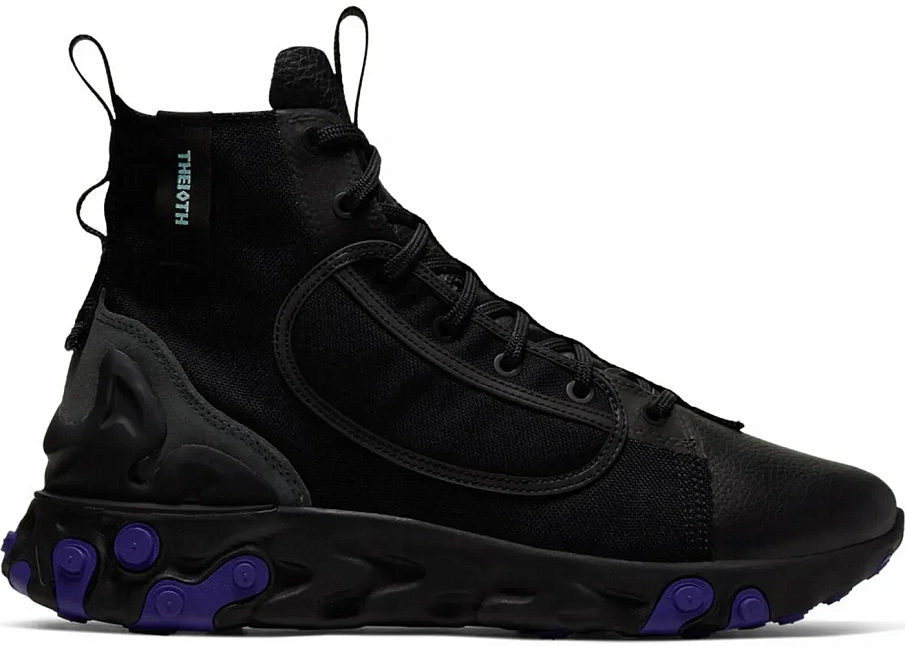 Фото № 1 с приближением к товару «‎Nike React Ianga Triple Black»