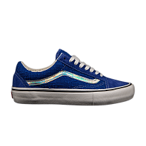 Фото № 1 с приближением к товару «‎Supreme x Vans Old Skool Pro Iridescent Blue»