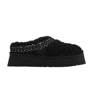 UGG Women's Tazz Braid Slipper Black