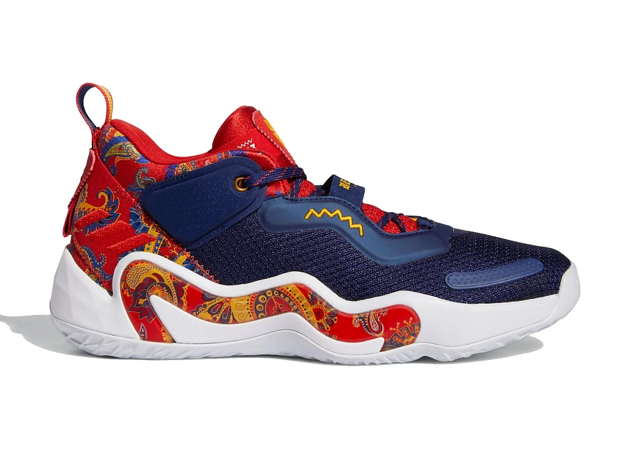 Фото № 1 с приближением к товару «‎adidas D.O.N. Issue #3 Bel-Air Athletics Dark Blue»