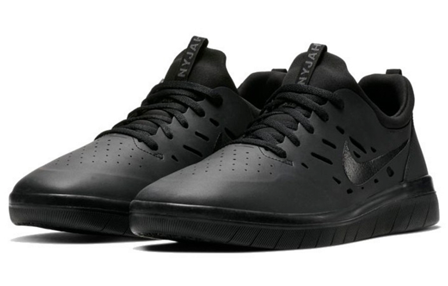 Фото № 3 с приближением к товару «‎Nike SB Nyjah Free Low-Top Sneakers Black»
