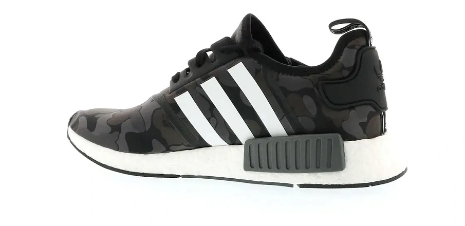 Фото № 3 с приближением к товару «‎adidas NMD R1 Bape Black Camo»