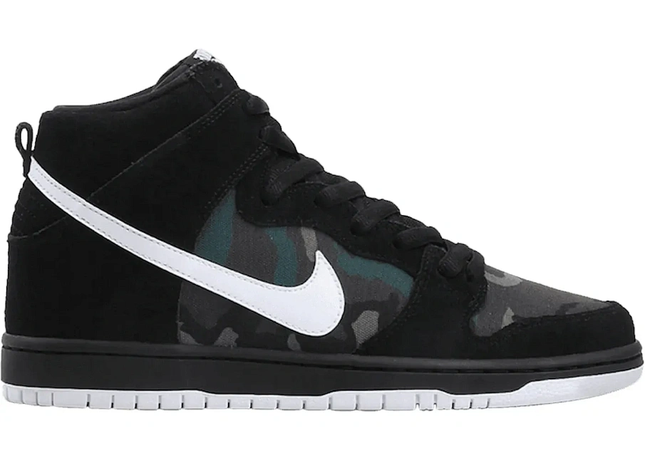 Фото № 1 с приближением к товару «‎Nike SB Dunk High Snow Camo (2006)»