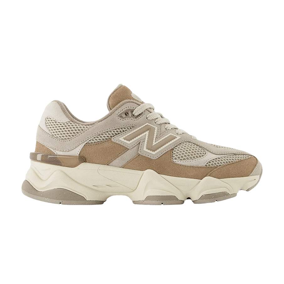 Фото № 1 с приближением к товару «‎New Balance 9060 Big Kid Wide Mushroom Arid Stone»
