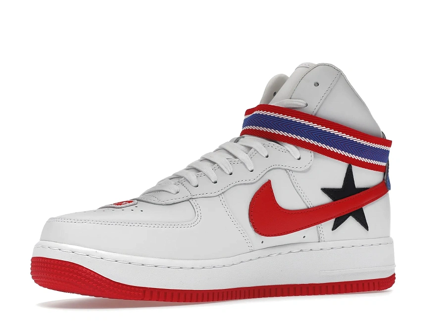 Фото № 3 с приближением к товару «‎Nike Air Force 1 High Riccardo Tisci Victorious Minotaurs White»