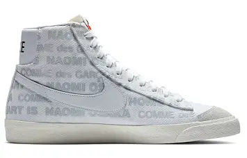 Comme des Garcons x Naomi Osaka x Nike Blazer Mid WhiteBlack - 2