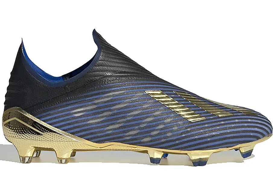 Фото № 1 с приближением к товару «‎adidas X 19+ FG Black Gold Blue»