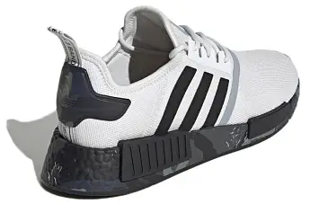 adidas originals NMDR1 Primeblue 'White Black' - 6
