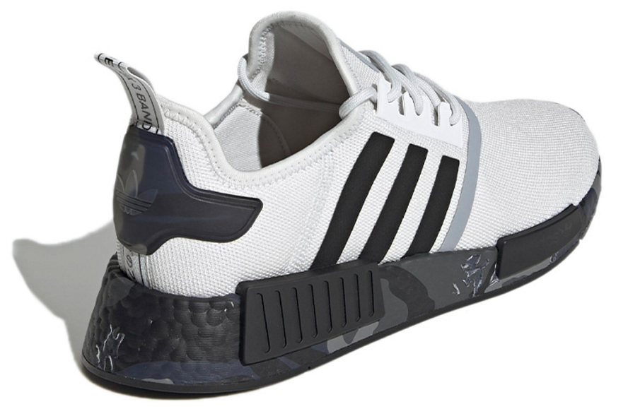 Фото № 4 с приближением к товару «‎adidas originals NMDR1 Primeblue 'White Black'»