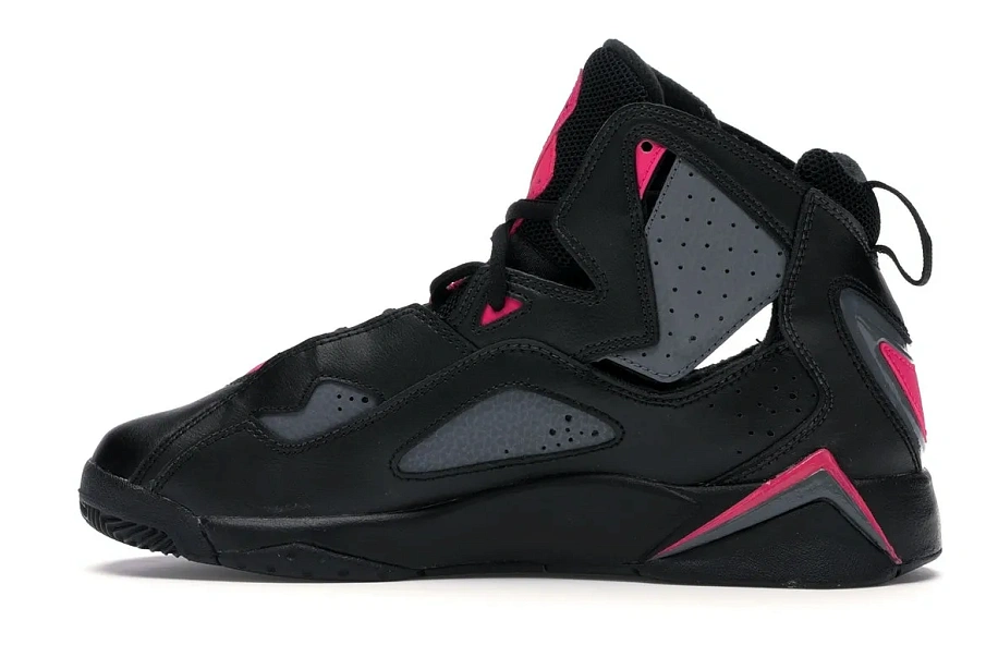 Фото № 5 с приближением к товару «‎Jordan True Flight Black Dark Grey Deadly Pink »