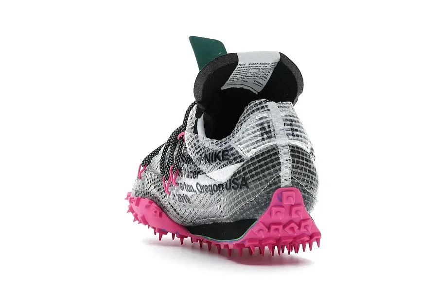 Фото № 4 с приближением к товару «‎Nike Waffle Racer Off-White Black »