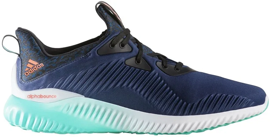 Фото № 1 с приближением к товару «‎adidas AlphaBounce Mineral Blue»