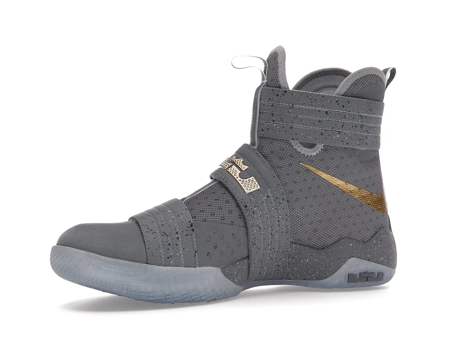 Фото № 3 с приближением к товару «‎Nike LeBron Zoom Soldier 10 Battle Grey»