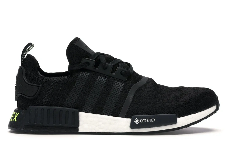 Фото № 1 с приближением к товару «‎adidas NMD R1 Gore-tex Core Black Solar Yellow»