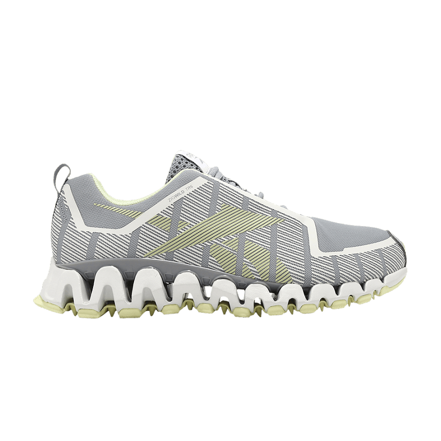 Фото № 1 с приближением к товару «‎Reebok Women's Zigwild TR 6 Pure Grey Citrus Glow»